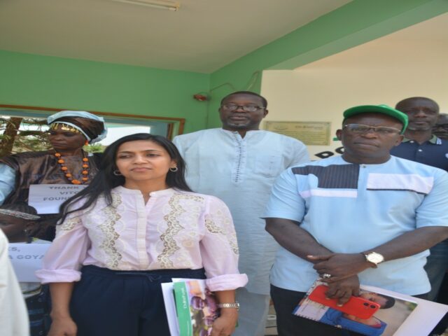 Visite de la Fondation VITOL à l&rsquo;ONG Fédération Pencum Ndakaru